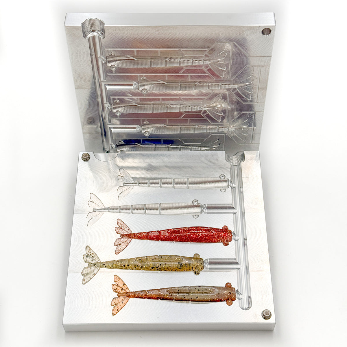 3.6 Inch Skrimp Shrimp Hand Injection Mold – Epic Bait Molds