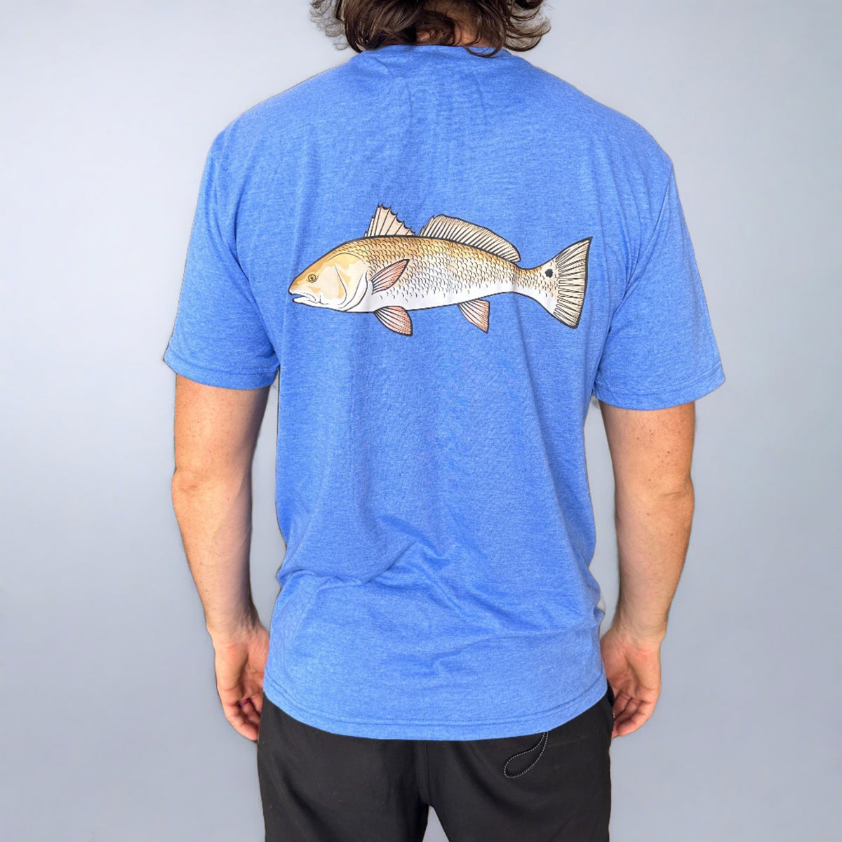 Epic Red Drum T-Shirt - Heather Royal – Epic Bait Molds
