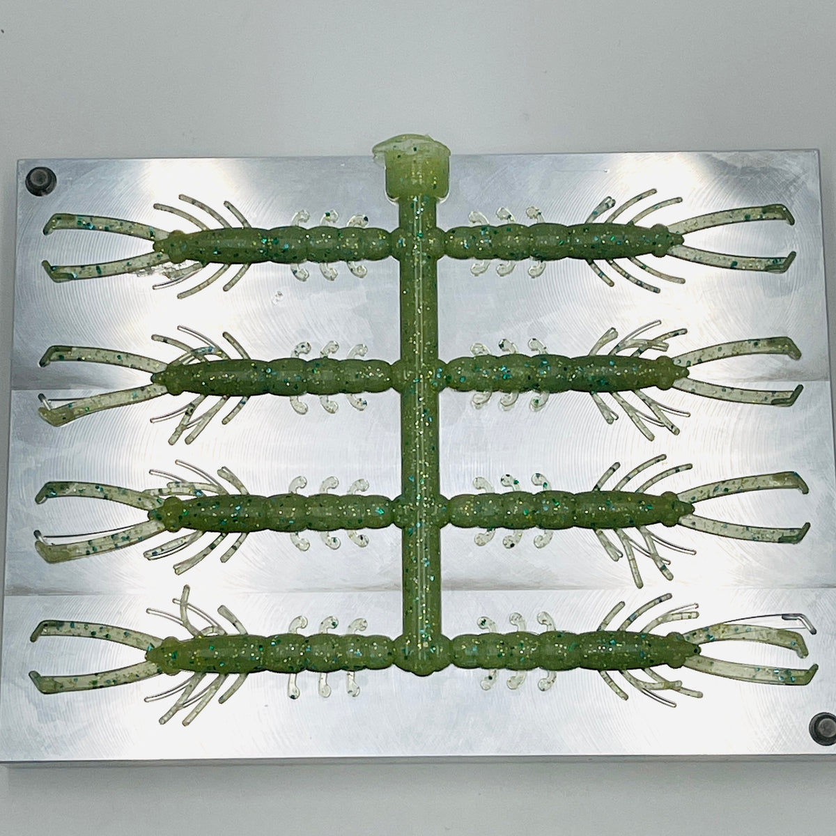3.4 Inch Speed Shrimp Hand Injection Mold – Epic Bait Molds