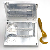7 Inch Curly Tail Grub Hand Injection Mold