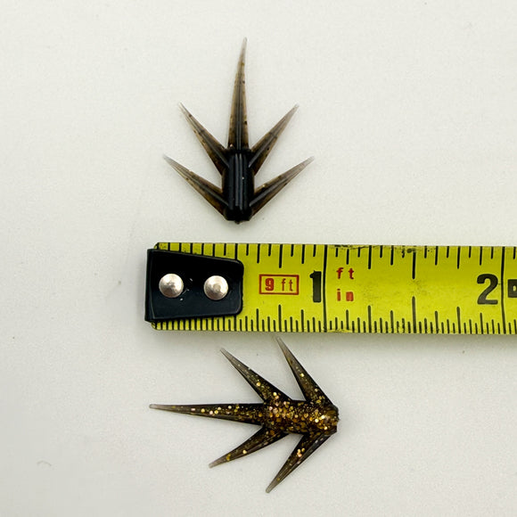 1.1 Inch Ice Monkey Hand Injection Mold soft plastic bait mold by Epic Bait Molds