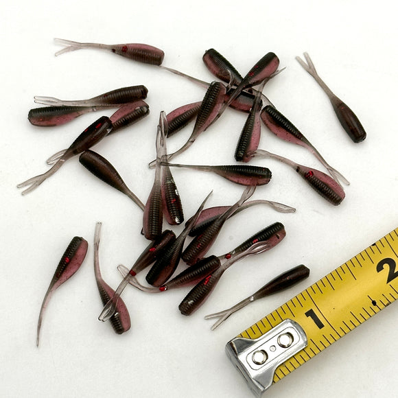 1.2 Inch Crappie Crusher Hand Injection Mold soft plastic bait mold by Epic Bait Molds