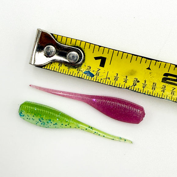 1.6 Inch Crappie Slayer Hand Injection Mold soft plastic bait mold by Epic Bait Molds