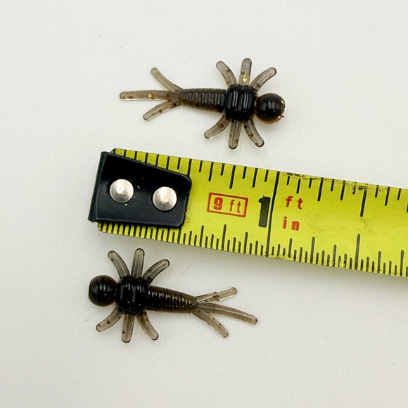 1 Inch Ice Nymph Hand Injection Mold soft plastic bait mold by Epic Bait Molds