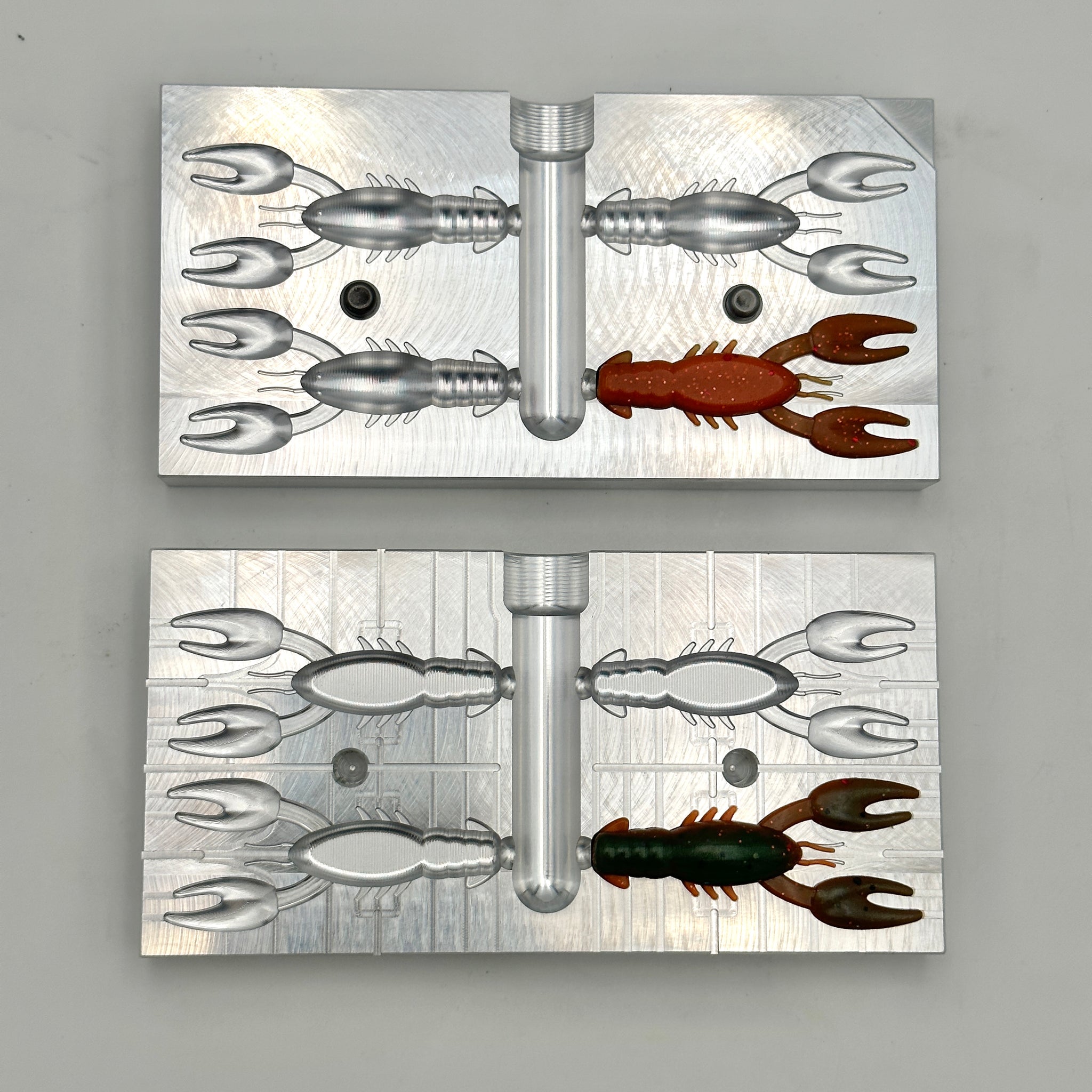 2.5 Inch Ned Craw Hand Injection Mold – Epic Bait Molds