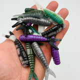 2.8 Inch Holiday Worm 2025 Open Pour Mold