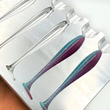 3 Inch Slick Swim Paddle Tail Swimbait Hand Injection Mold