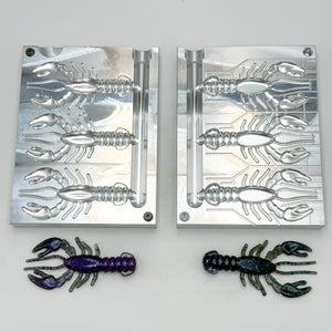 3.4 Inch Glory Craw Hand Injection Mold