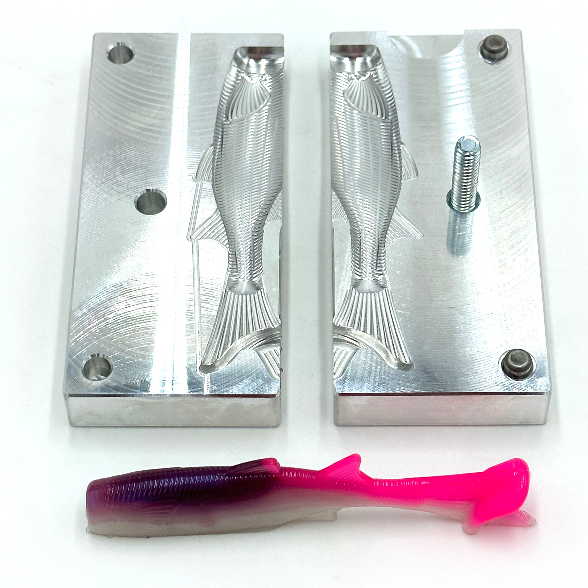 3.9 Inch Epic Mullet Open Pour Mold – Epic Bait Molds 3.9 Inch Epic Mullet Open Pour Mold – Epic Bait Molds