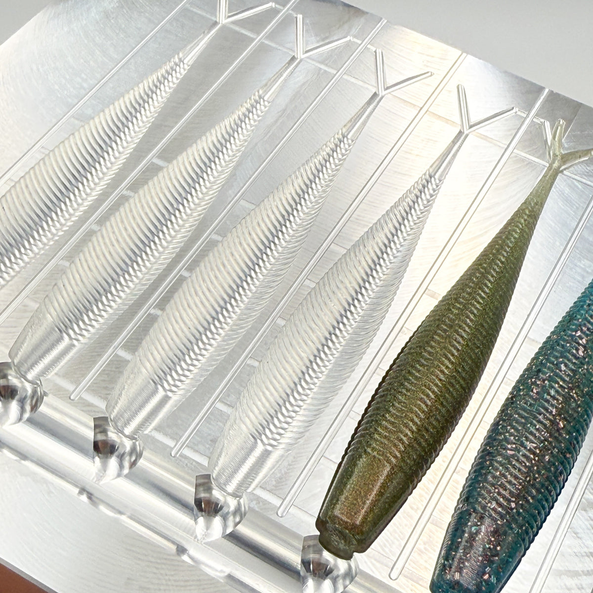 4.2 Inch Tactical Shad Hand Injection Mold – Epic Bait Molds