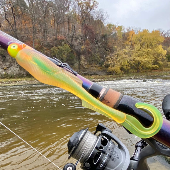 5.2 Inch Epic Shtickle Hand Injection Mold soft plastic bait mold by Epic Bait Molds