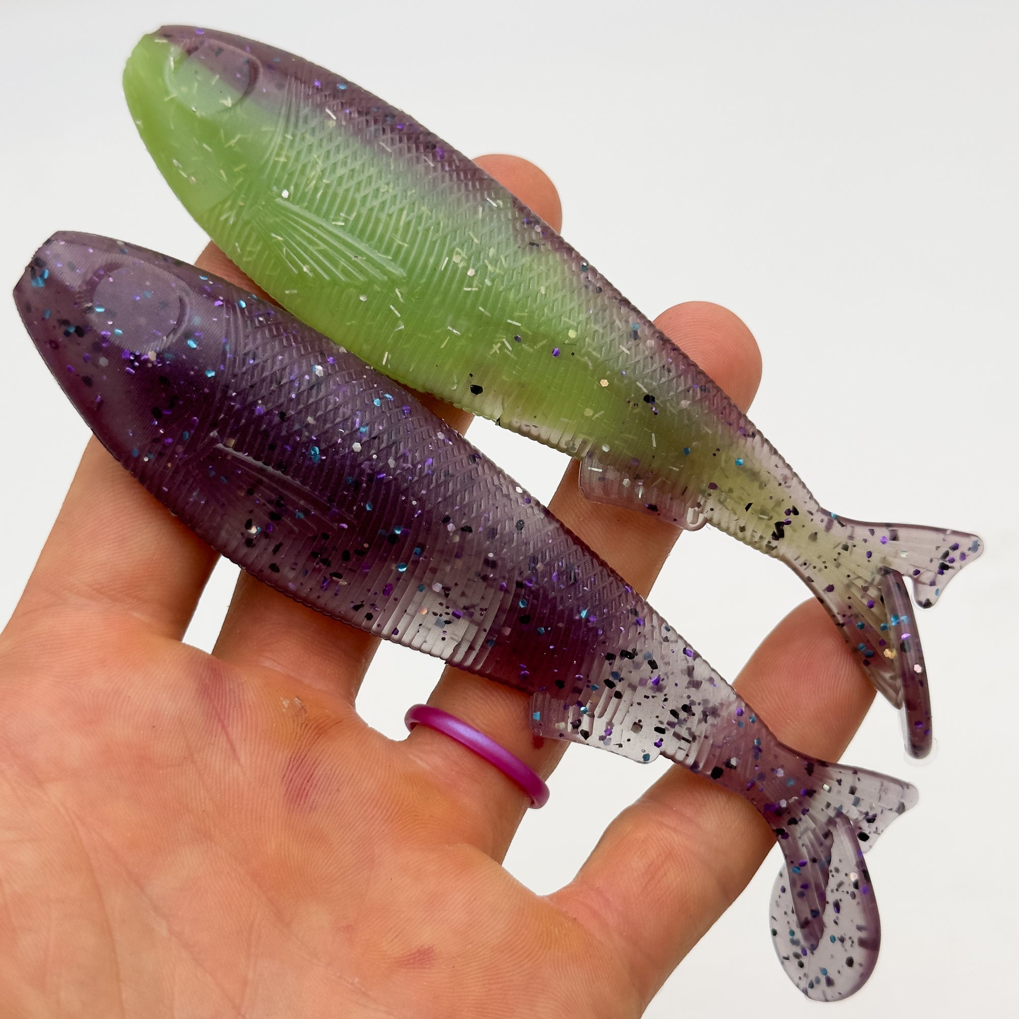 Moule à Leurres Souples Shad 15,5 Cm - DIY - Pêche Carnassiers - Neuf France