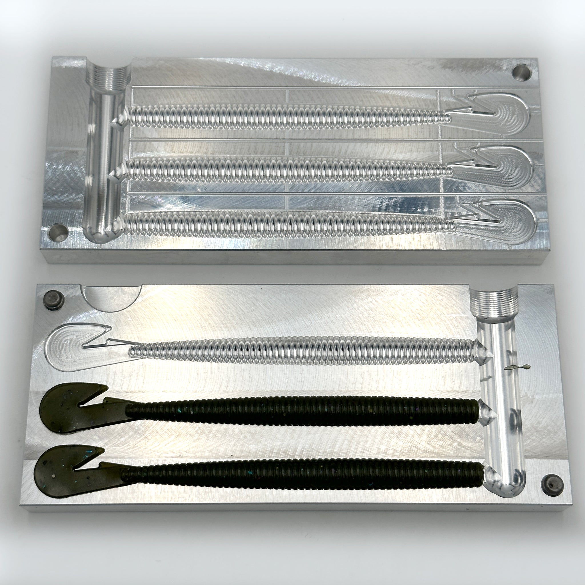 【モシャム】 魔法のパワーストーン prod by BAD ENDO 5.7 Inch Accelerator Worm Hand Injection Mold – Epic Bait Molds
