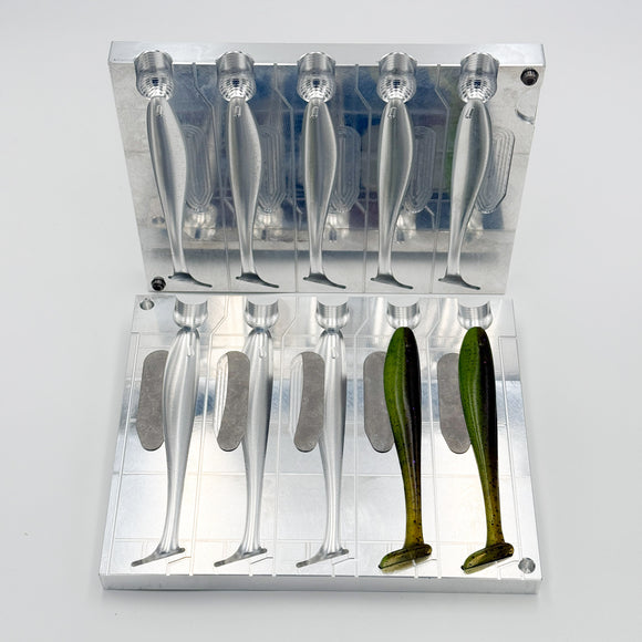 Do-it Softbaits Essential Series Do It ES Jerk Bait 5 In 4 Cavities - Foto 9