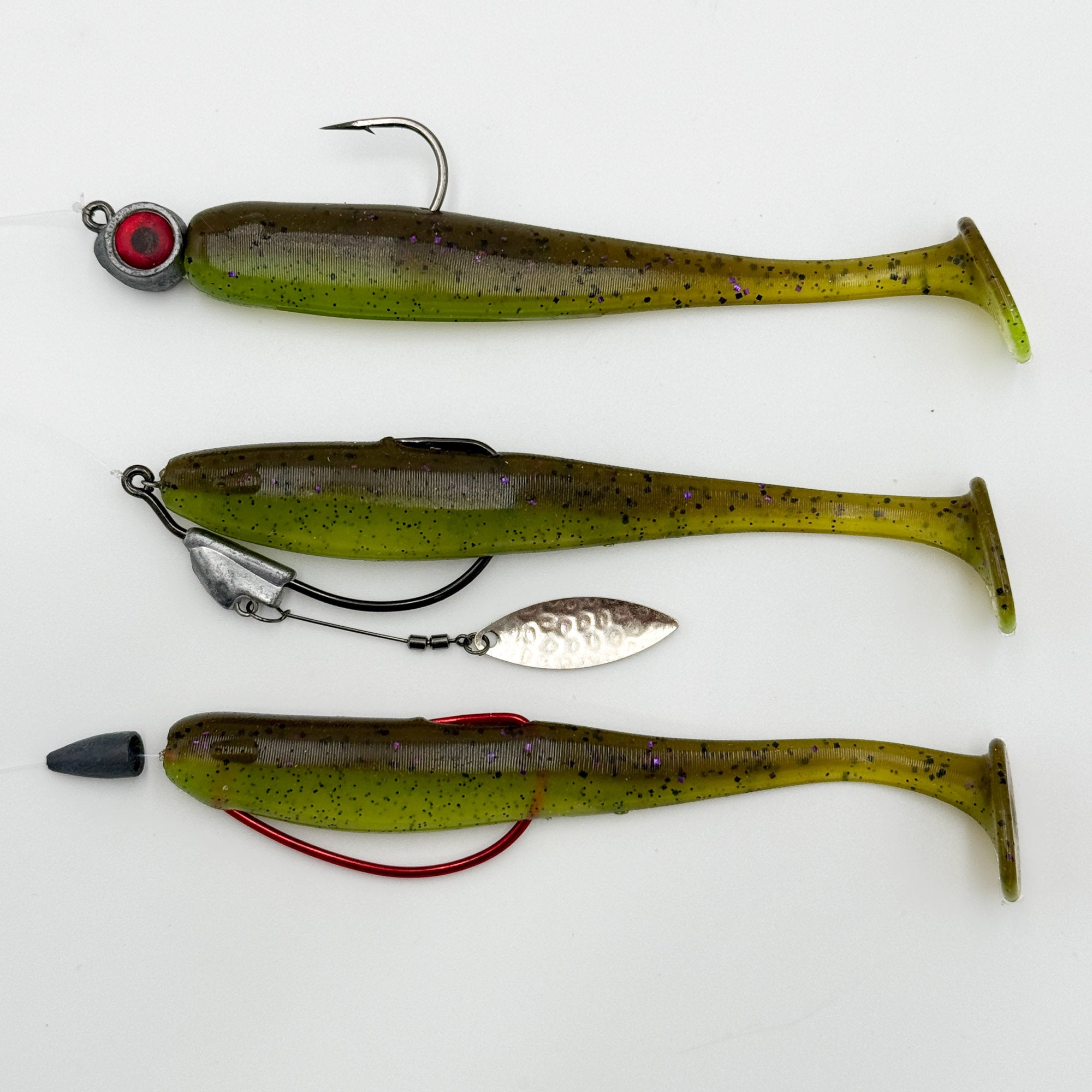 5 Inch Slick Swim Hand Injection Mold – Epic Bait Molds
