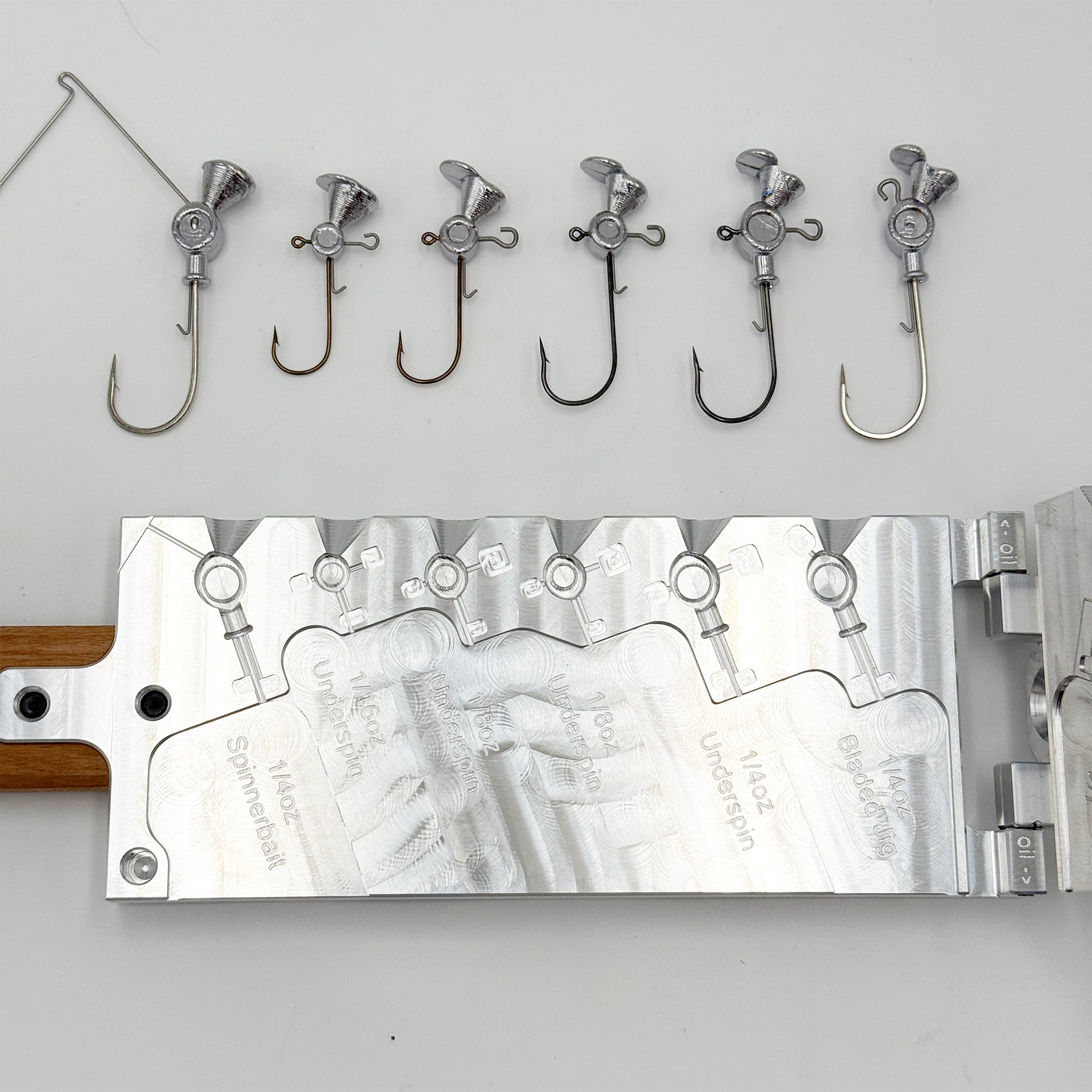SDG Go-to Finesse Lead Mold – Epic Bait Molds