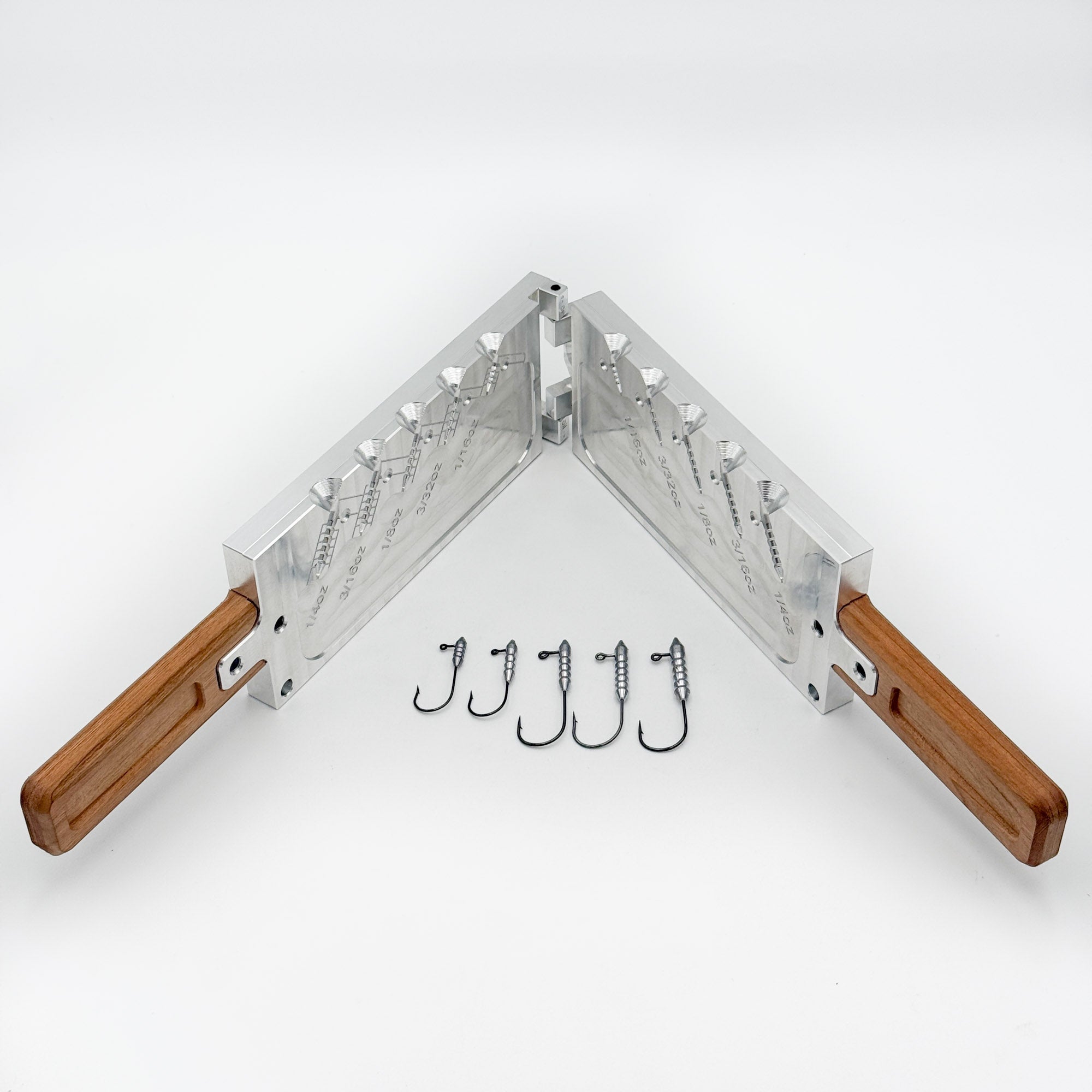 Do-It 3544 Hover Jig Mold HVR-6-A – 6 Sizes From 1/16 To 1/4 Oz, Tackle Craft