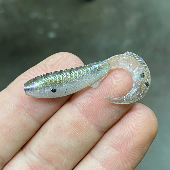 2.2 Inch Epic WhipWad Hand Injection Mold soft plastic bait mold by Epic Bait Molds