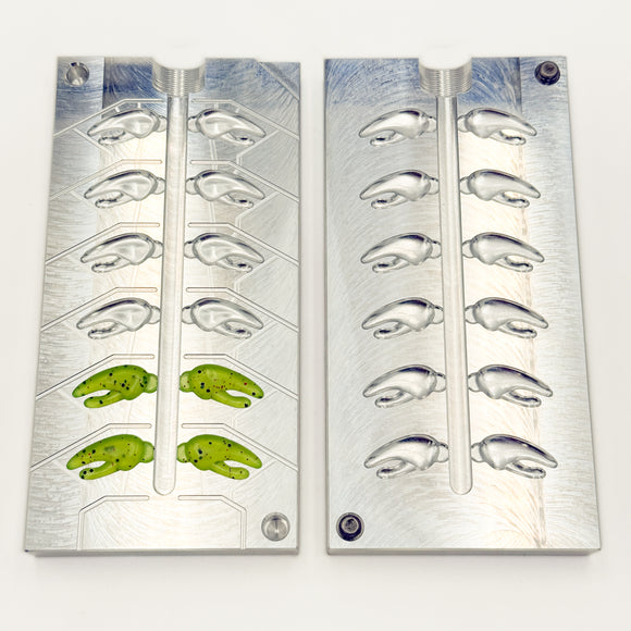 2.4 Inch Skrimp Shrimp Hand Injection Mold – Epic Bait Molds