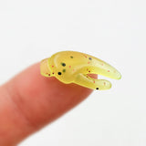 3 inch chartreuse claw for 2 inch glory craw soft plastic bait