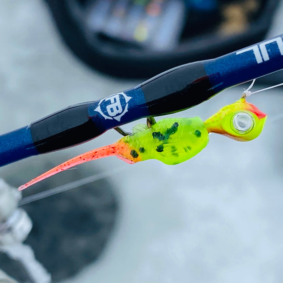 1.25 Inch Epic Ice PreyBait Hand Injection Mold soft plastic bait mold by Epic Bait Molds