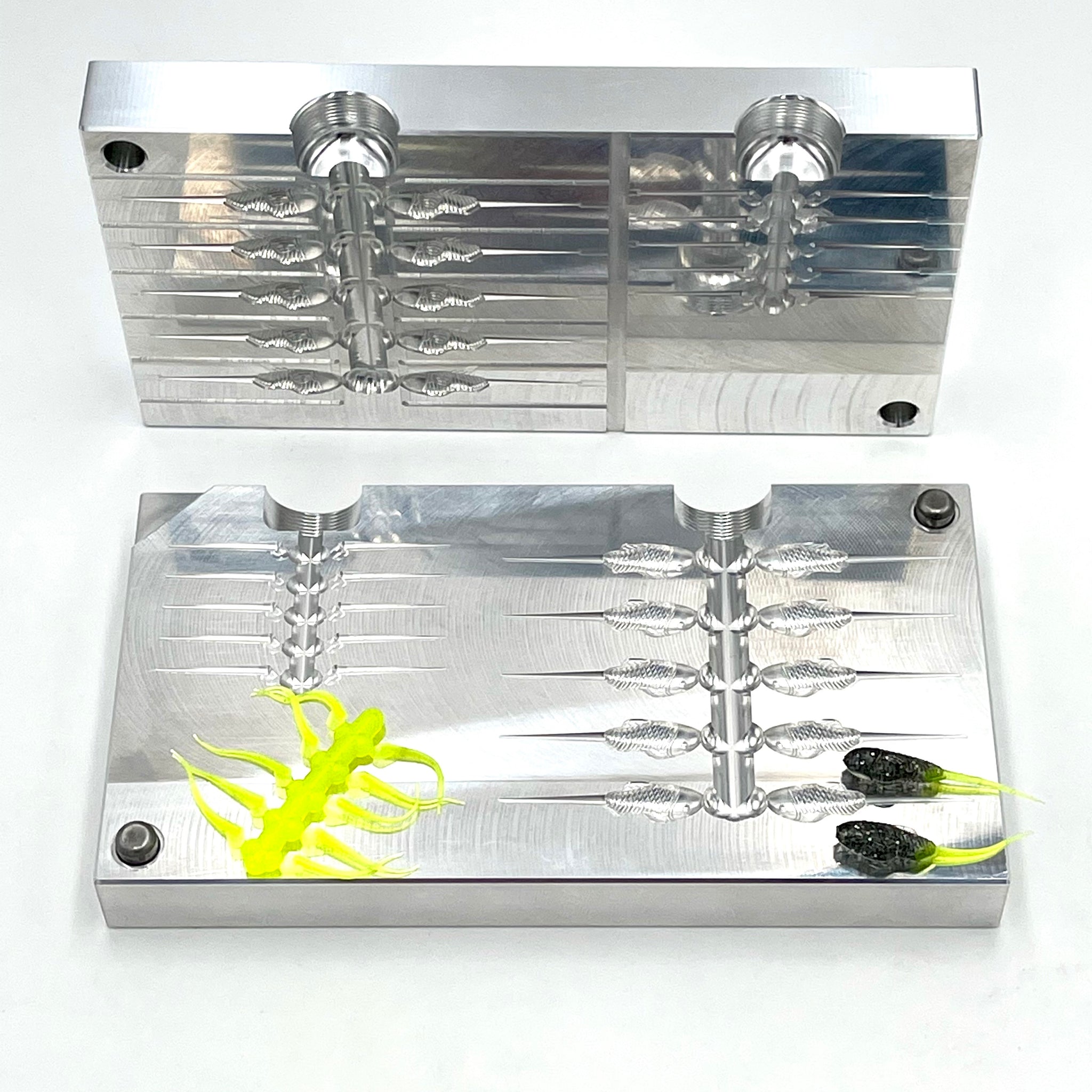 chinese ice fishing lure molds 1.25 Inch Epic Ice PreyBait Hand Injection Mold – Epic Bait Molds