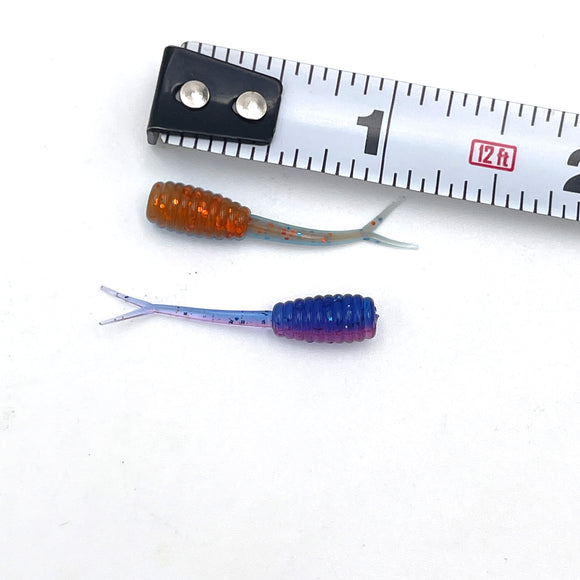 1.2 Inch Ice Jerk Hand Injection Mold soft plastic bait mold by Epic Bait Molds