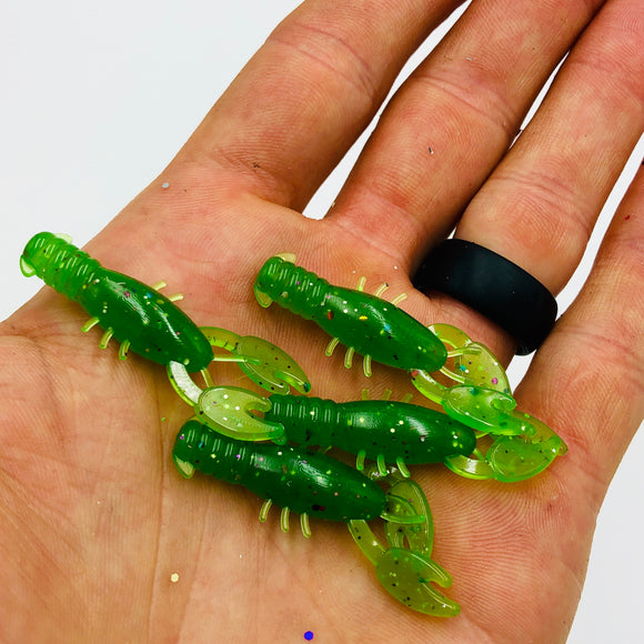 1.5 Inch Ned Craw Mold - 8 Cavity soft plastic bait mold by Epic Bait Molds
