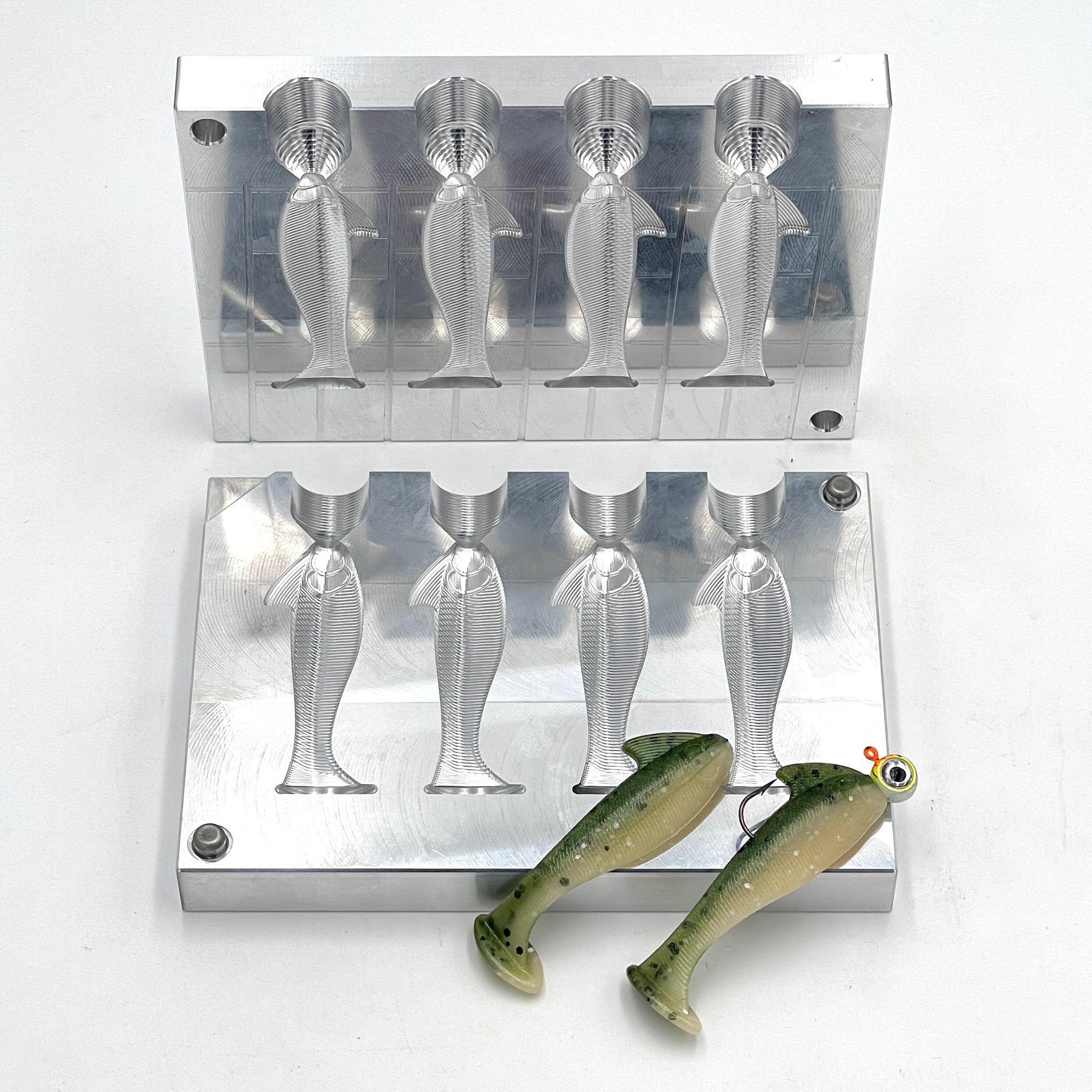 Two Mold Kit: 2 Molds for Stick Bait Glider Lures 12 cm + 10 cm