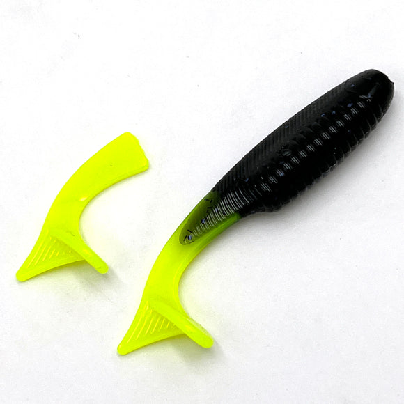 Tail Mold - 3.2 Inch Epic Slouch soft plastic bait mold by Epic Bait Molds