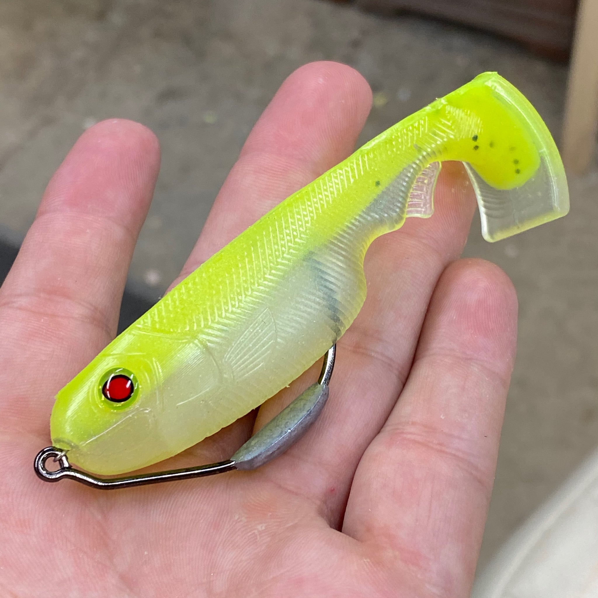 Hand Poured Four Inch Creature Bait 