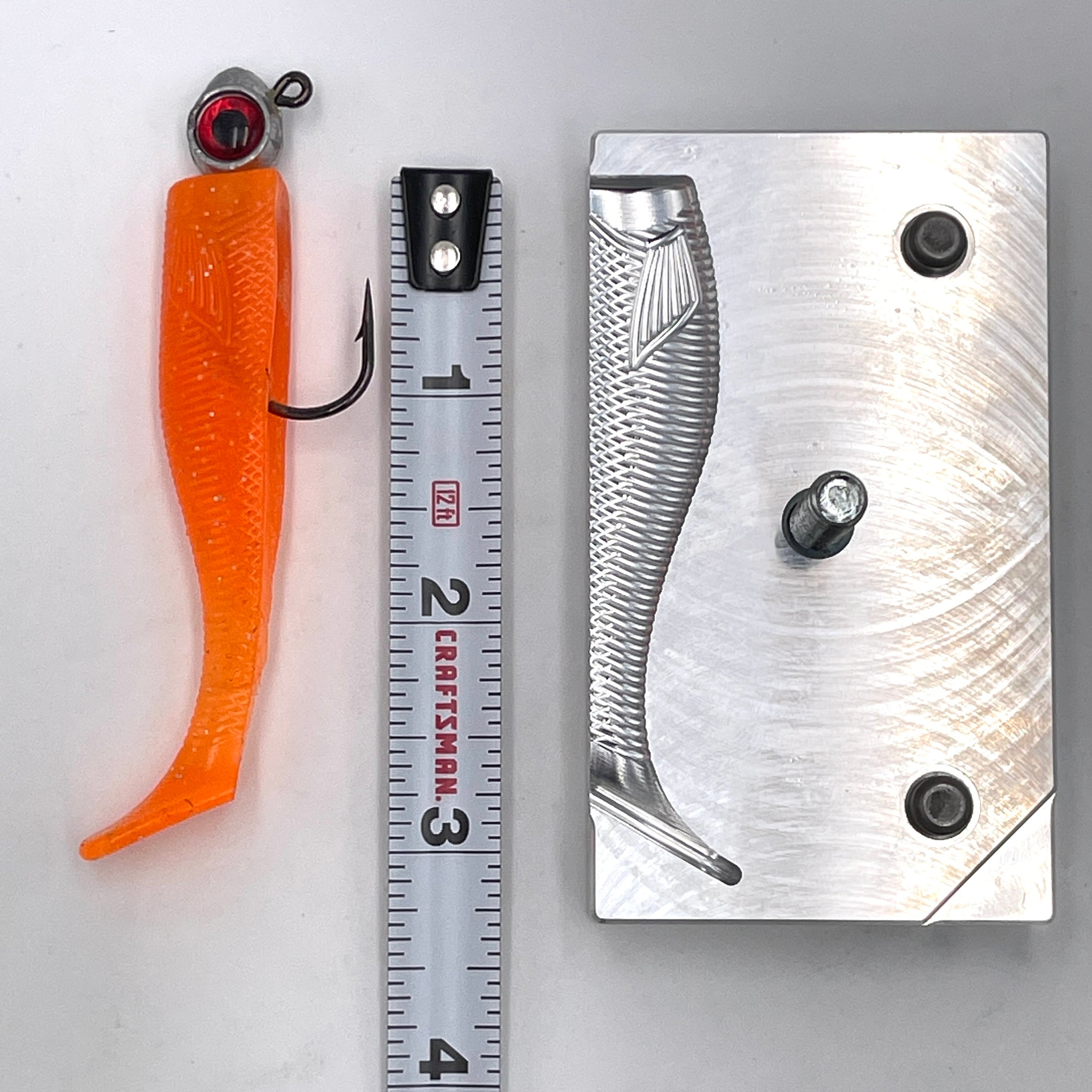 bass fishing weighted hooks molds JackHammer Open Pour Swimbait Molds – Epic Bait Molds