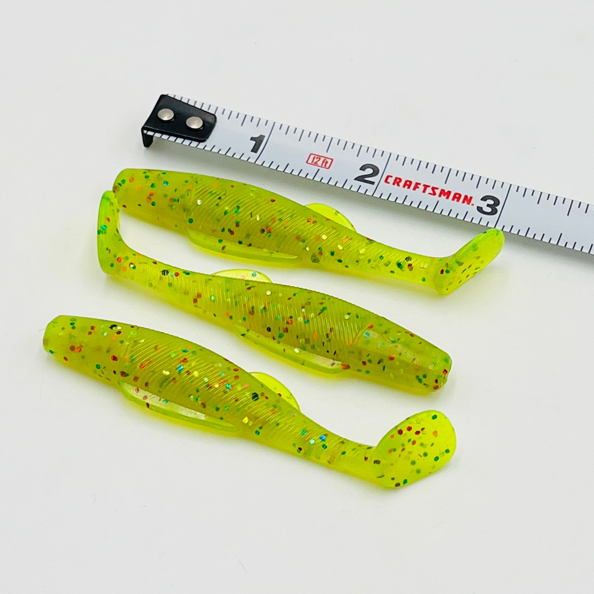 80mm LureCraft Paddle Tail Minnow Soft Plastic Fishing Lure