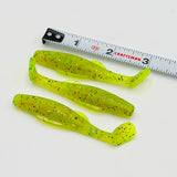 3 Inch Inshore Paddle Tail Swimbait Hand Injection Mold
