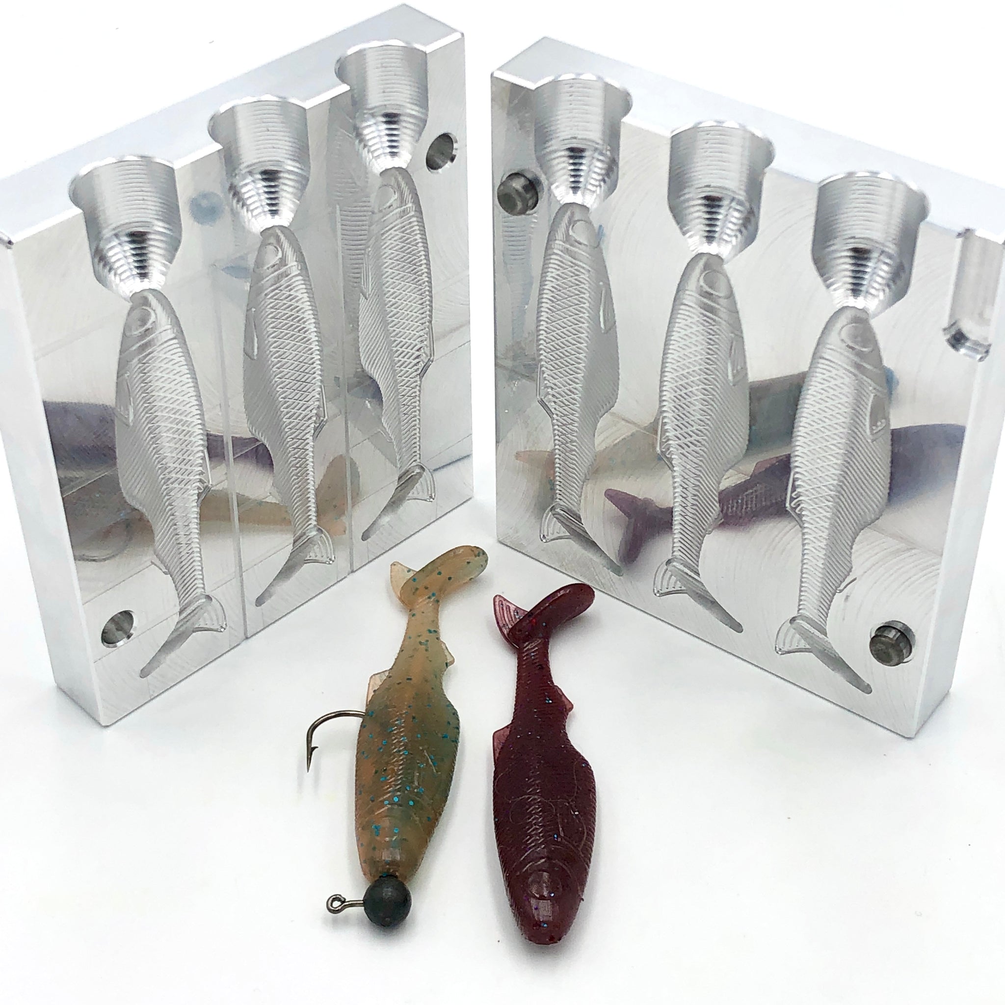 3 Inch Epic PreyBait Hand Injection Mold – Epic Bait Molds