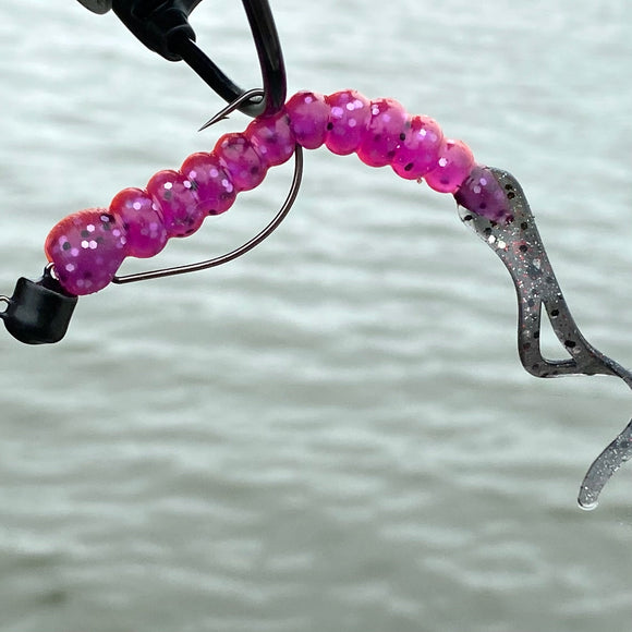 4.6 Inch Epic TapWorm Hand Injection Mold soft plastic bait mold by Epic Bait Molds