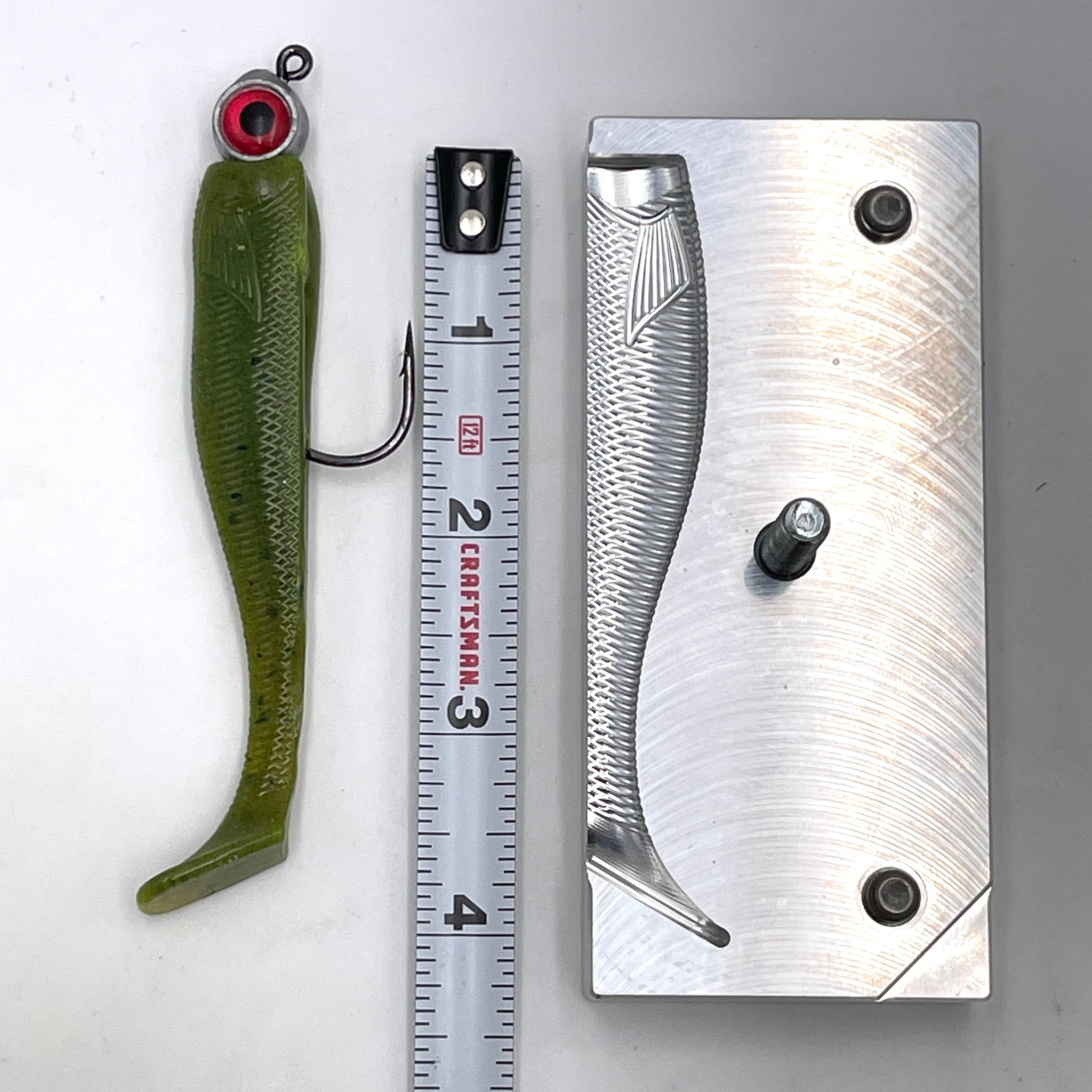 JackHammer Open Pour Swimbait Molds