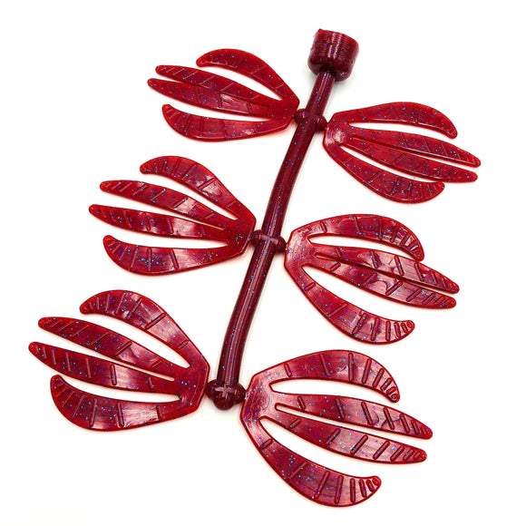 Tail Mold - 4 Inch Flappin Drax soft plastic bait mold by Epic Bait Molds