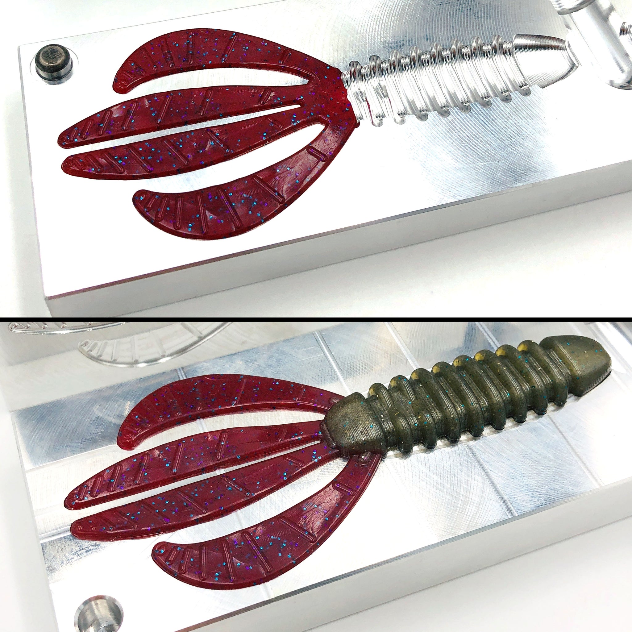 Tail Mold - 4 Inch Flappin Drax – Epic Bait Molds