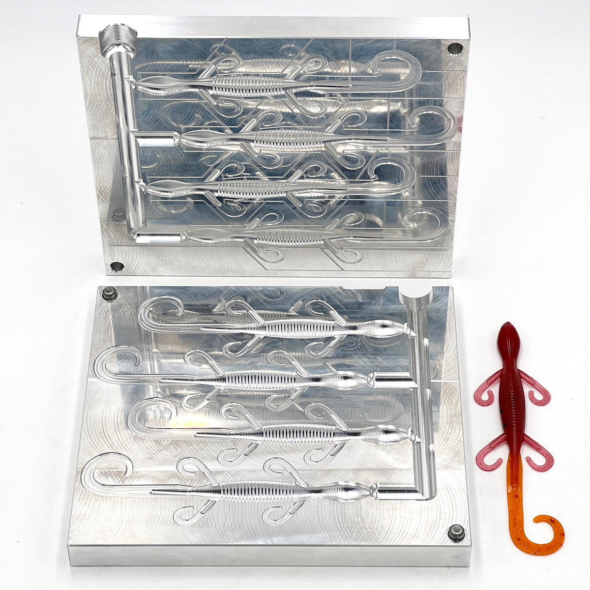 6.2 Inch Lizard Hand Injection Mold – Epic Bait Molds