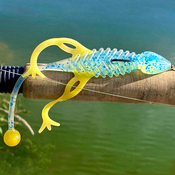 6.6 Inch Epic Mander Injection Mold soft plastic bait mold by Epic Bait Molds