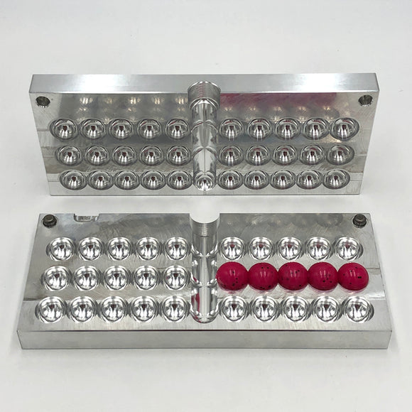 .625 Inch (16mm) Diameter Egg Mold soft plastic bait mold by Epic Bait Molds