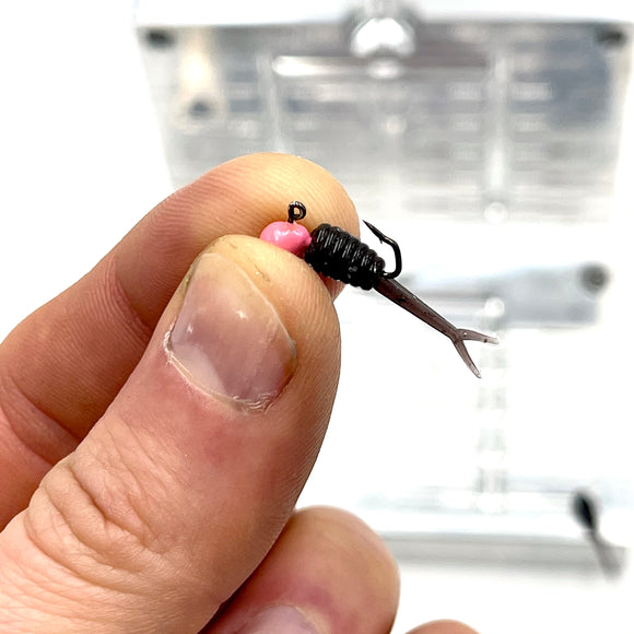 0.8 Inch Ice Jerk Hand Injection Mold soft plastic bait mold by Epic Bait Molds