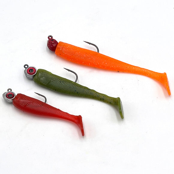 JackHammer Open Pour Swimbait Molds soft plastic bait mold by Epic Bait Molds