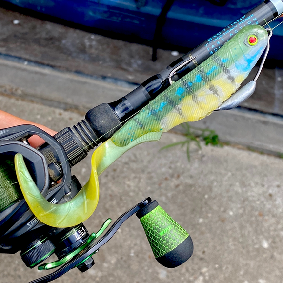 8.25 Inch Epic Ribbon Swim Open Pour / Injection Mold soft plastic bait mold by Epic Bait Molds